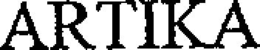 ARTIKA trademark