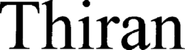 THIRAN trademark