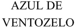AZUL DE VENTOZELO trademark