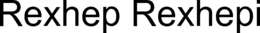 REXHEP REXHEPI trademark