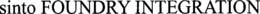 SINTO FOUNDRY INTEGRATION trademark