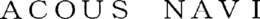 ACOUS NAVI trademark