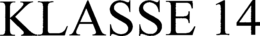 KLASSE 14 trademark