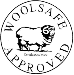 WOOLSAFE APPROVED CERTIFICATION MARK trademark