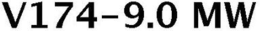 V174-9.0 MW trademark