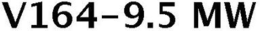 V164-9.5 MW trademark