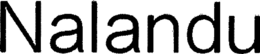 NALANDU trademark