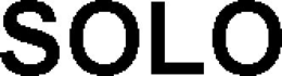 SOLO trademark