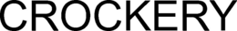 CROCKERY trademark