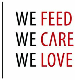 WE FEED WE CARE WE LOVE trademark