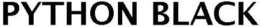 PYTHON BLACK trademark