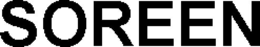 SOREEN trademark