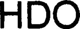 HDO trademark
