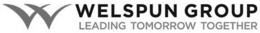 W WELSPUN GROUP LEADING TOMORROW TOGETHER trademark