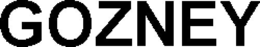 GOZNEY trademark