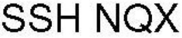 SSH NQX trademark