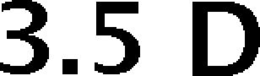 3.5 D trademark