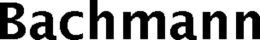 BACHMANN trademark