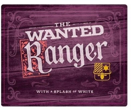 THE WANTED RANGER WITH A SPLASH OF WHITE trademark