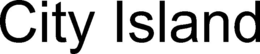 CITY ISLAND trademark