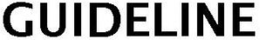 GUIDELINE trademark