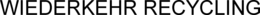 WIEDERKEHR RECYCLING trademark