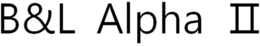B&L ALPHA II trademark