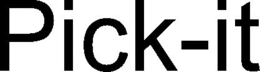 PICK-IT trademark