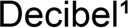 DECIBEL¹ trademark