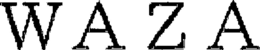 WAZA trademark