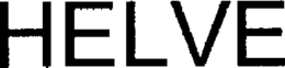 HELVE trademark