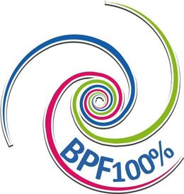 BPF100% trademark