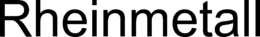 RHEINMETALL trademark