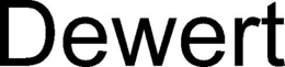DEWERT trademark