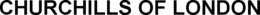 CHURCHILLS OF LONDON trademark