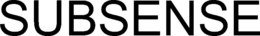 SUBSENSE trademark