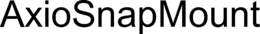 AXIOSNAPMOUNT trademark