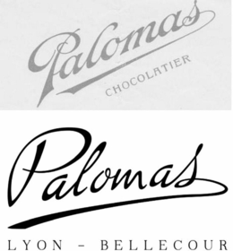 PALOMAS CHOCOLATIER PALOMAS LYON - BELLECOUR trademark
