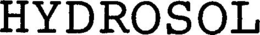 HYDROSOL trademark