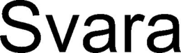 SVARA trademark