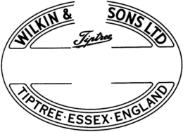WILKIN & SONS LTD TIPTREE TIPTREE · ESSEX · ENGLAND trademark