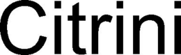 CITRINI trademark