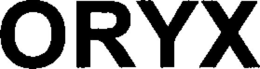 ORYX trademark