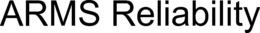 ARMS RELIABILITY trademark