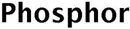 PHOSPHOR trademark