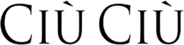 CIÙ CIÙ trademark