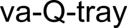 VA-Q-TRAY trademark