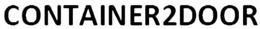 CONTAINER2DOOR trademark
