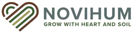 NOVIHUM GROW WITH HEART AND SOIL trademark