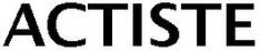 ACTISTE trademark